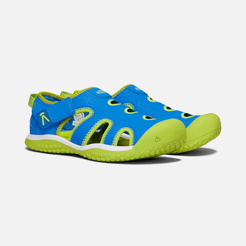 Sandales Keen Enfant Bleu/Vert | Stingray | SADCF-3589